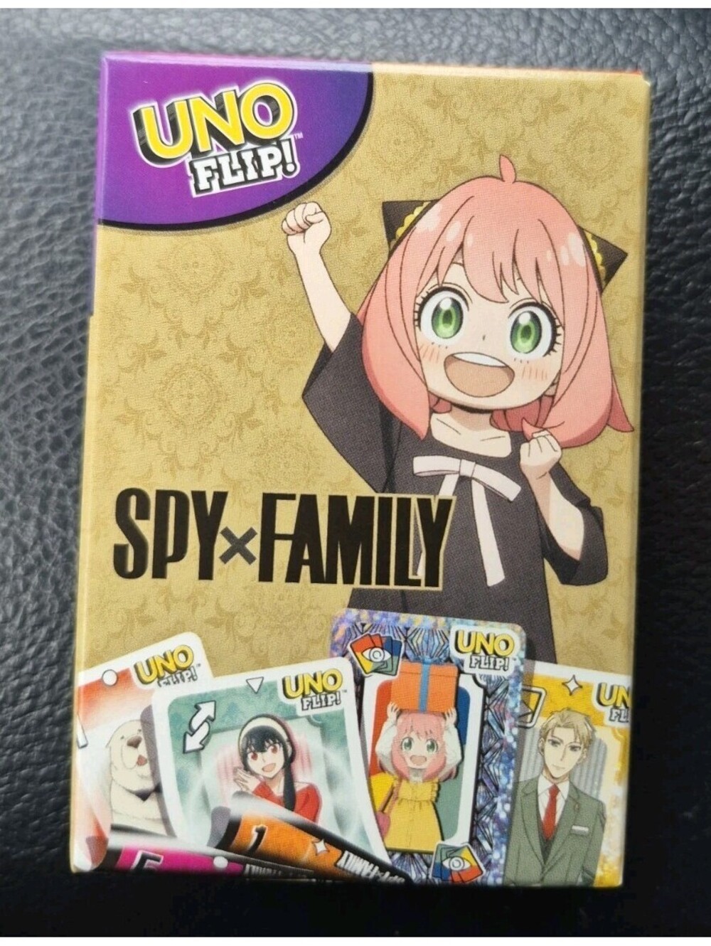 2026 McDonald's Toy UNO Flip! Anime SPY X FAMILY Anya Forger Canada NEW Cards